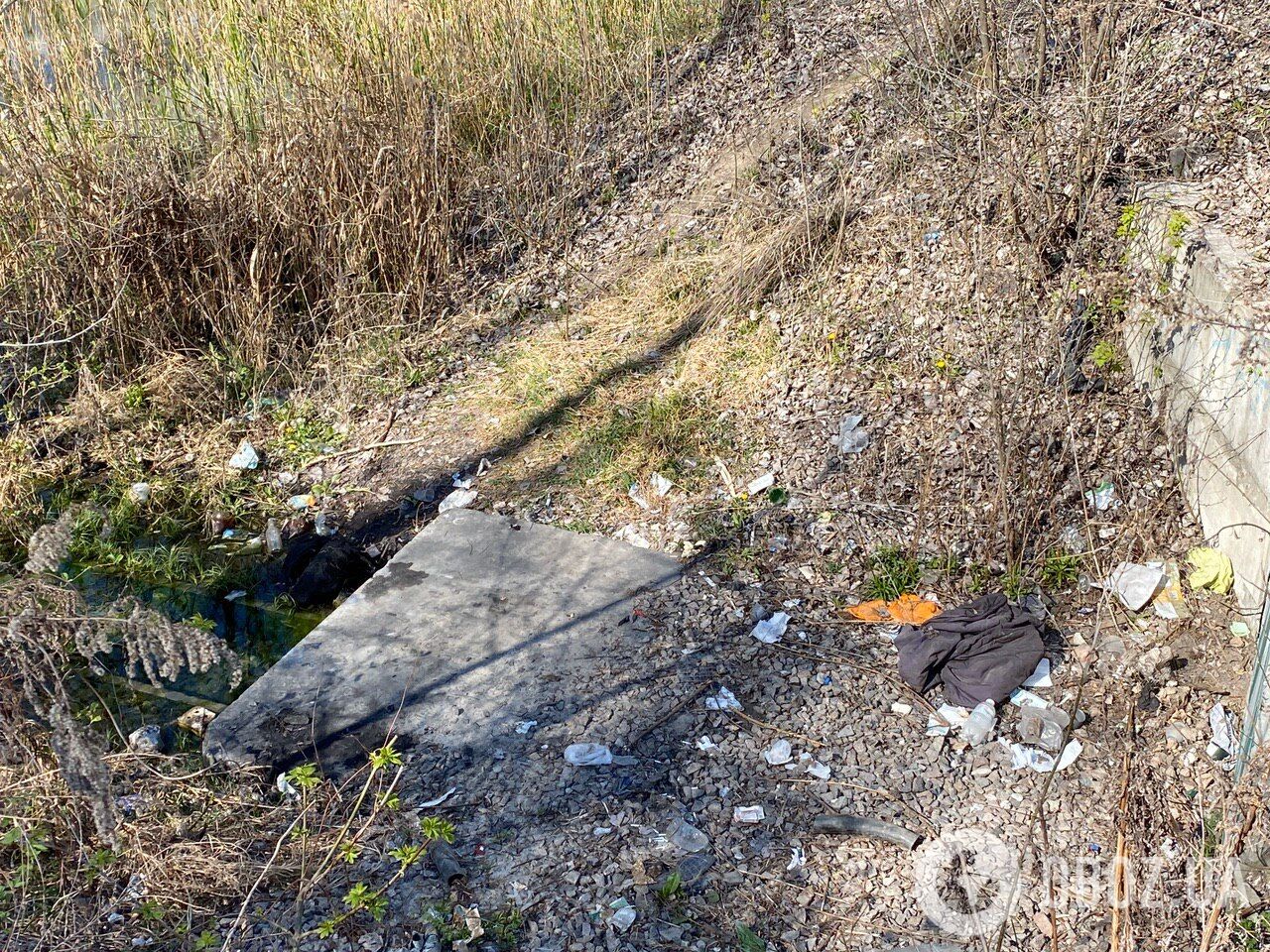 Грязь и мусор в Дарницком районе Киева