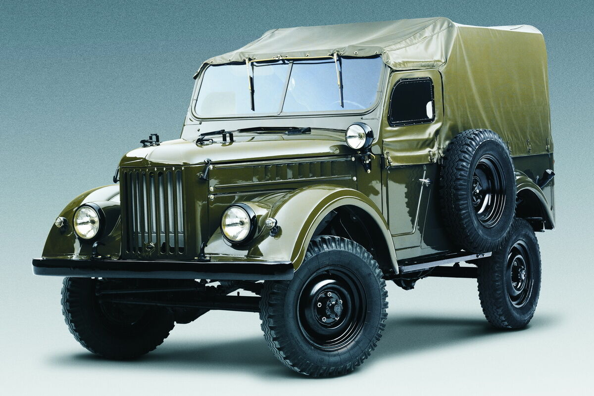 Первым автомобилем Гагарина после приземления стал обычный армейский ГАЗ-69