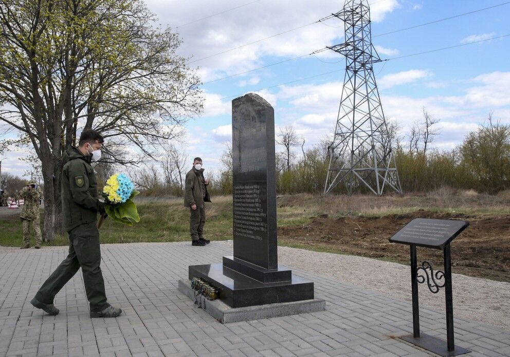 Зеленський на Донбасі