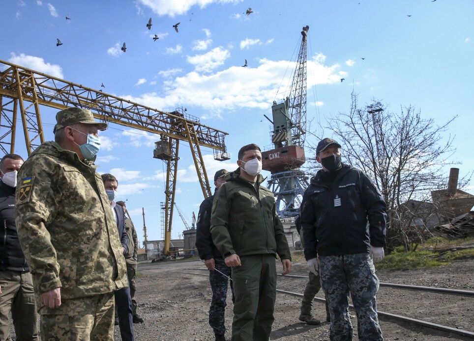 Зеленский на Донбассе