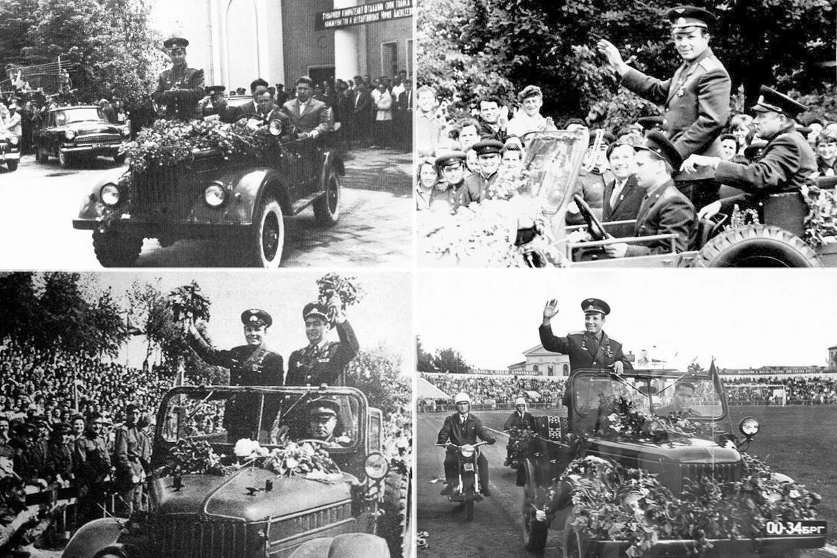 Первым служебным автомобилем Гагарина стал обычный армейский ГАЗ-69