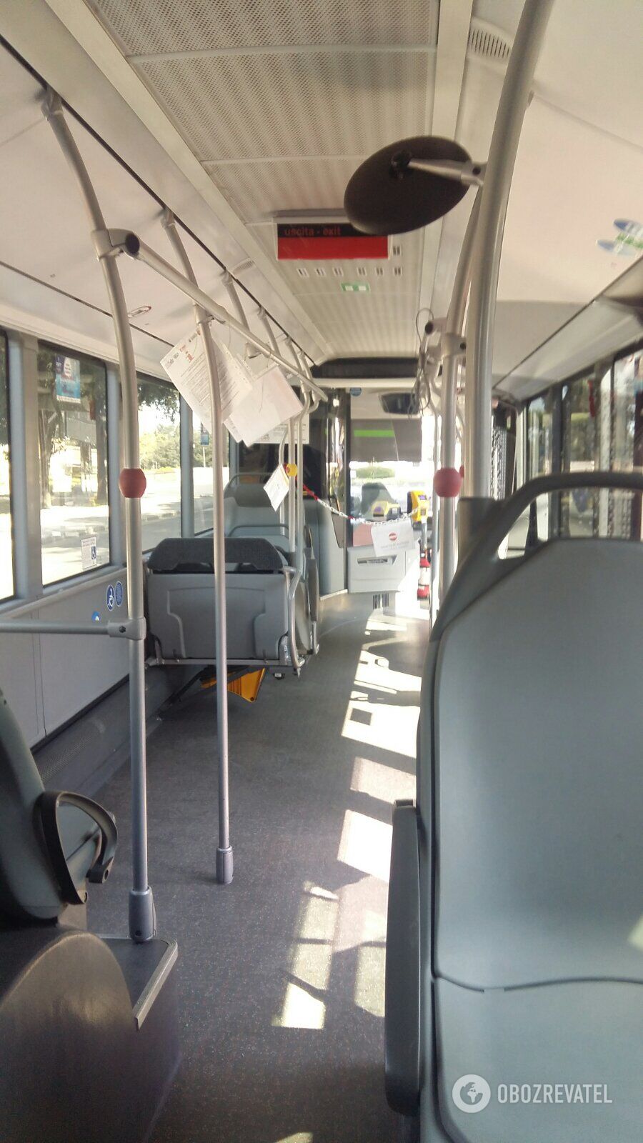 Автобуси в Італії порожні