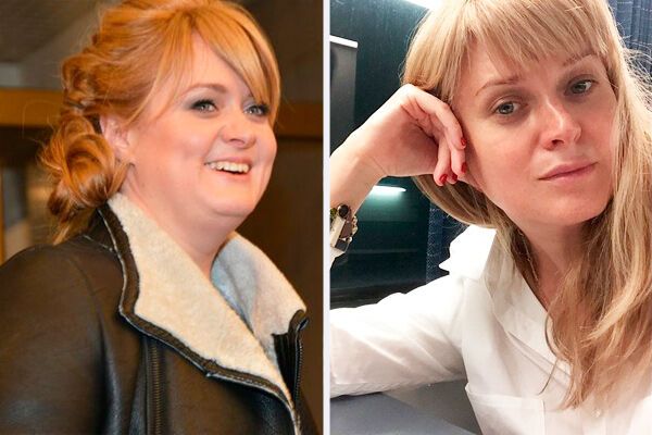 Анна Михалкова до і після схуднення