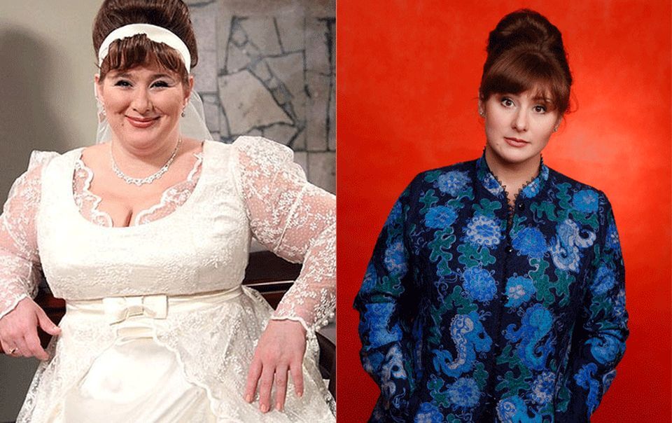 Юлия Куварзина до и после похудения