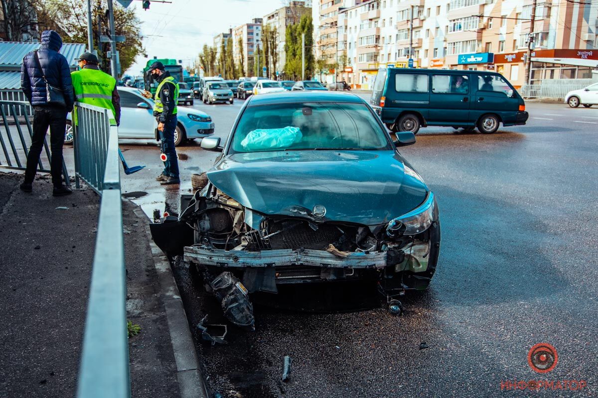 ДТП на Слобожанському проспекті в Дніпрі