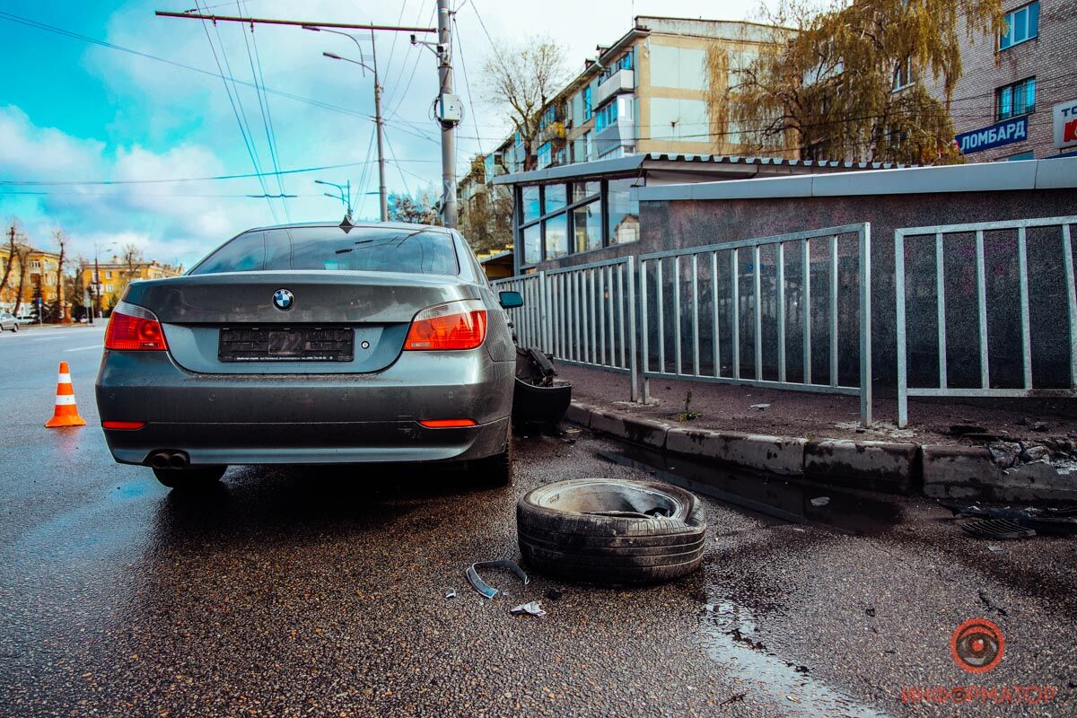 ДТП на Слобожанском проспекте в Днепре