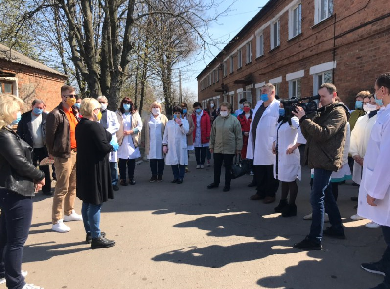 Sunoil передала 2 тонни палива для Лозівської міської лікарні