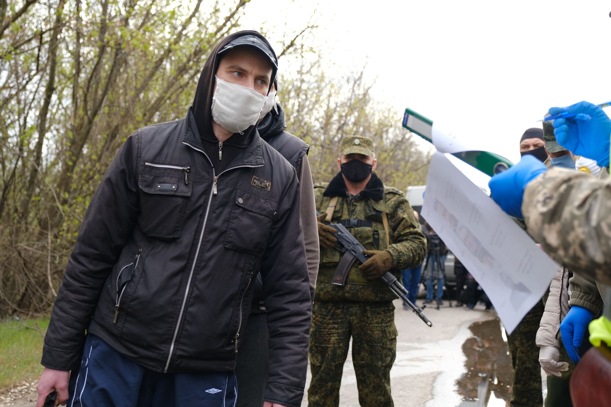 Обмін полоненими на Донбасі