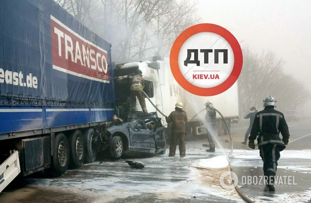Авария под Киевом