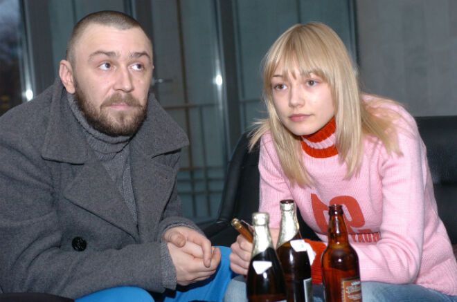 Оксана Акіньшина та Сергій Шнуров