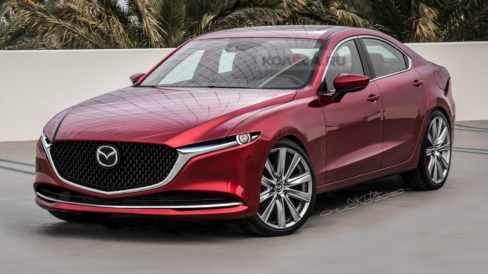 Новая Mazda 6 2022 может выглядеть похожим образом