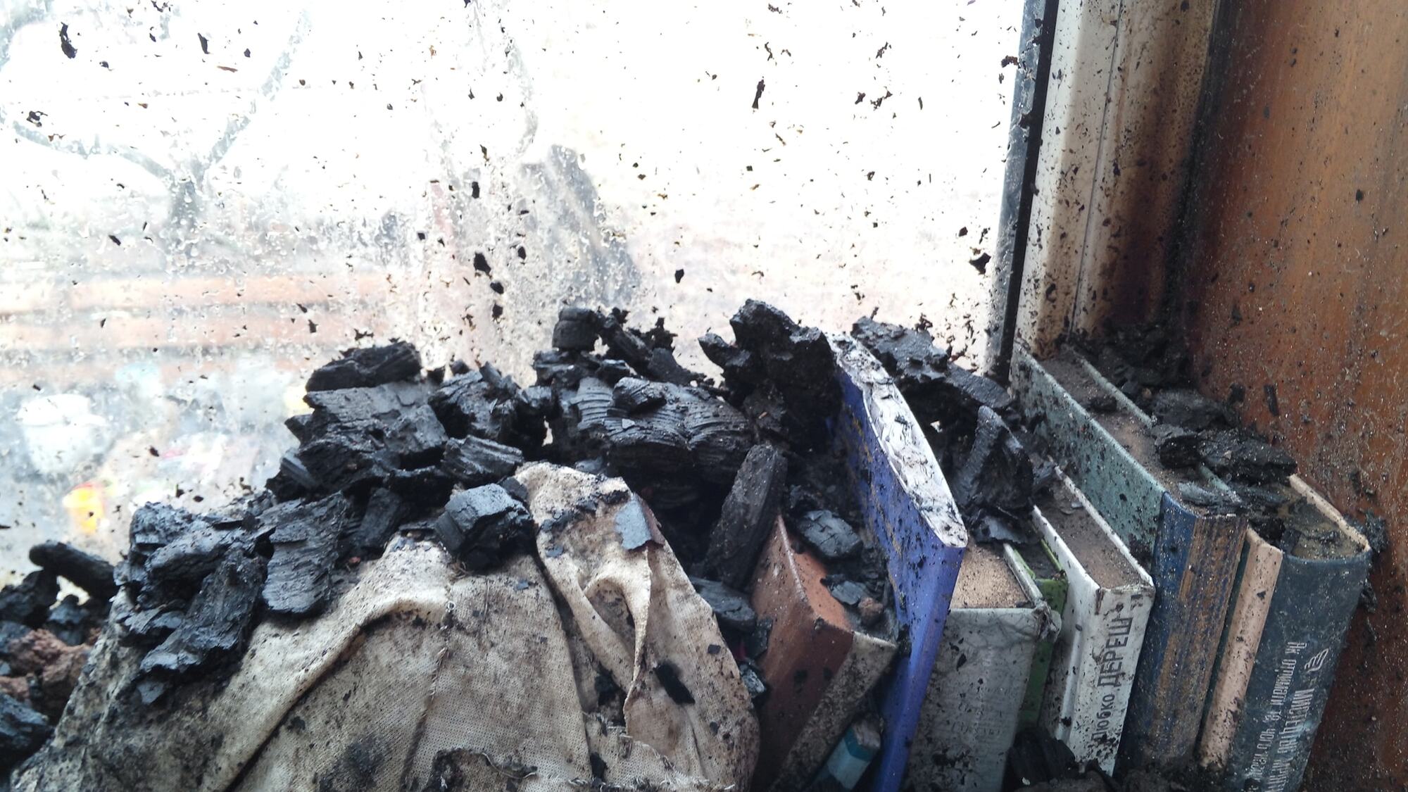В Пианиста Майдана сгорел дом