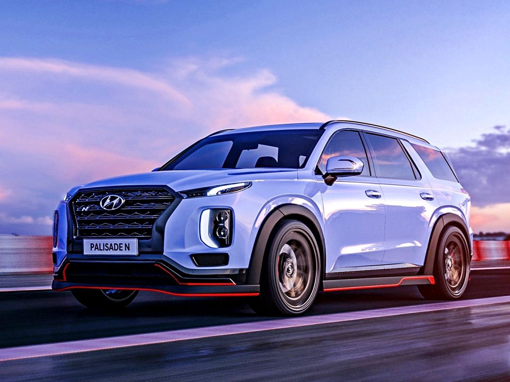 Спортивный Hyundai Palisade N