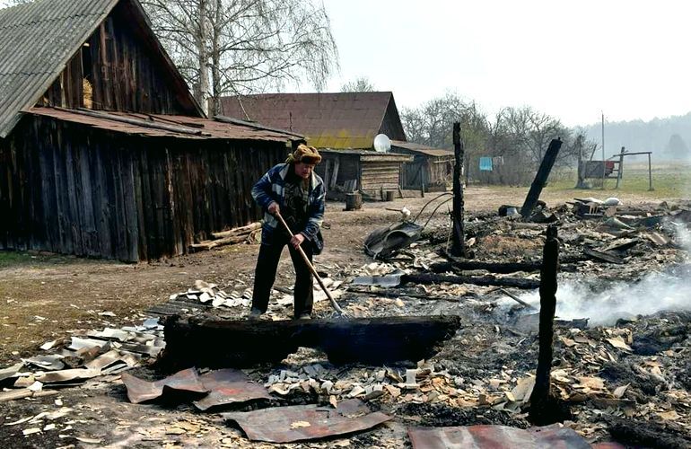 Будинки згоріли за півтори години