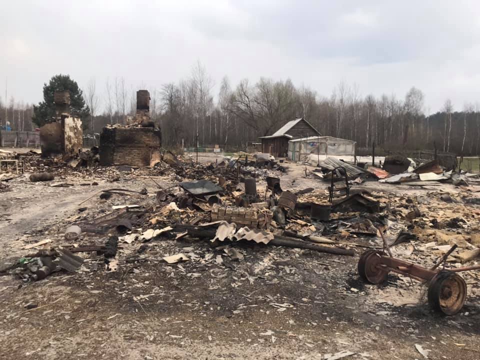 Горят села и лес: когда закончится пожар на Житомирщине и кто в этом виноват