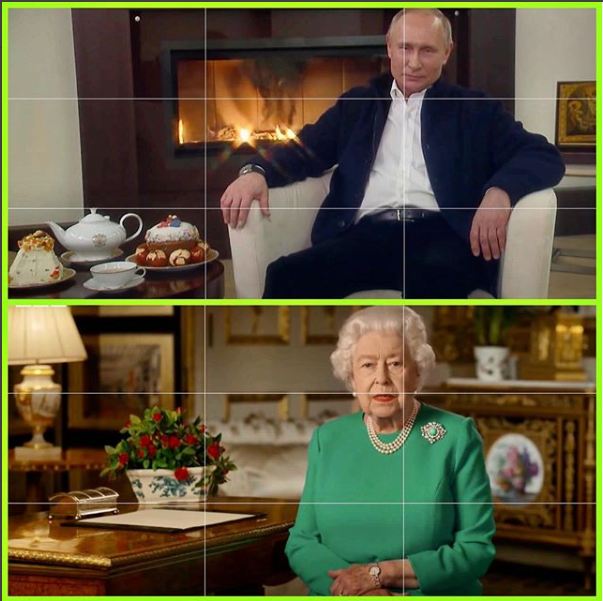 Владимир Путин и королева Елизавета