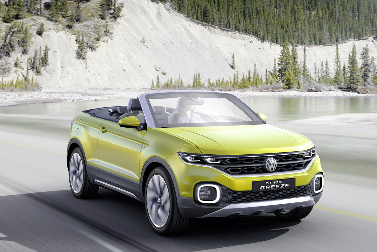 Концепт VW T-Cross Breeze 2016 года