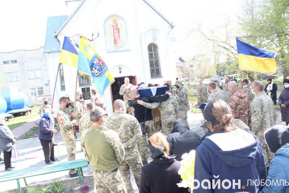 Похороны Андрея Шинкарука