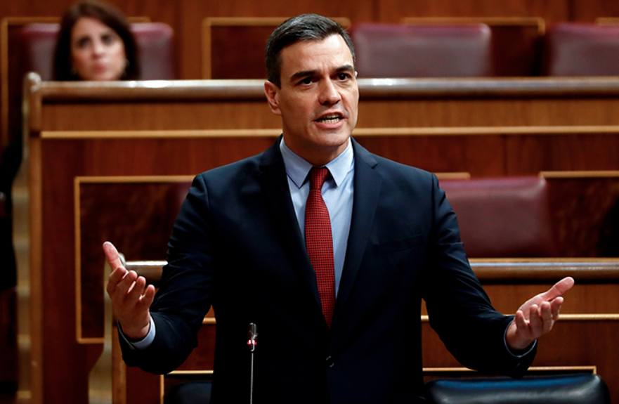 Педро Санчес в парламенте