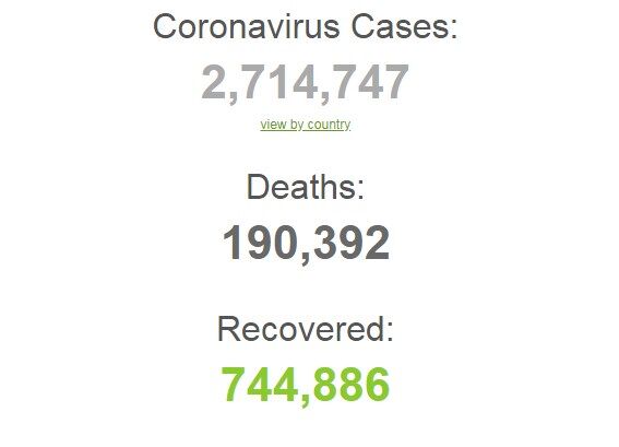 Коронавірус набирає обертів у світі та Україні: статистика на 23 квітня. Постійно оновлюється