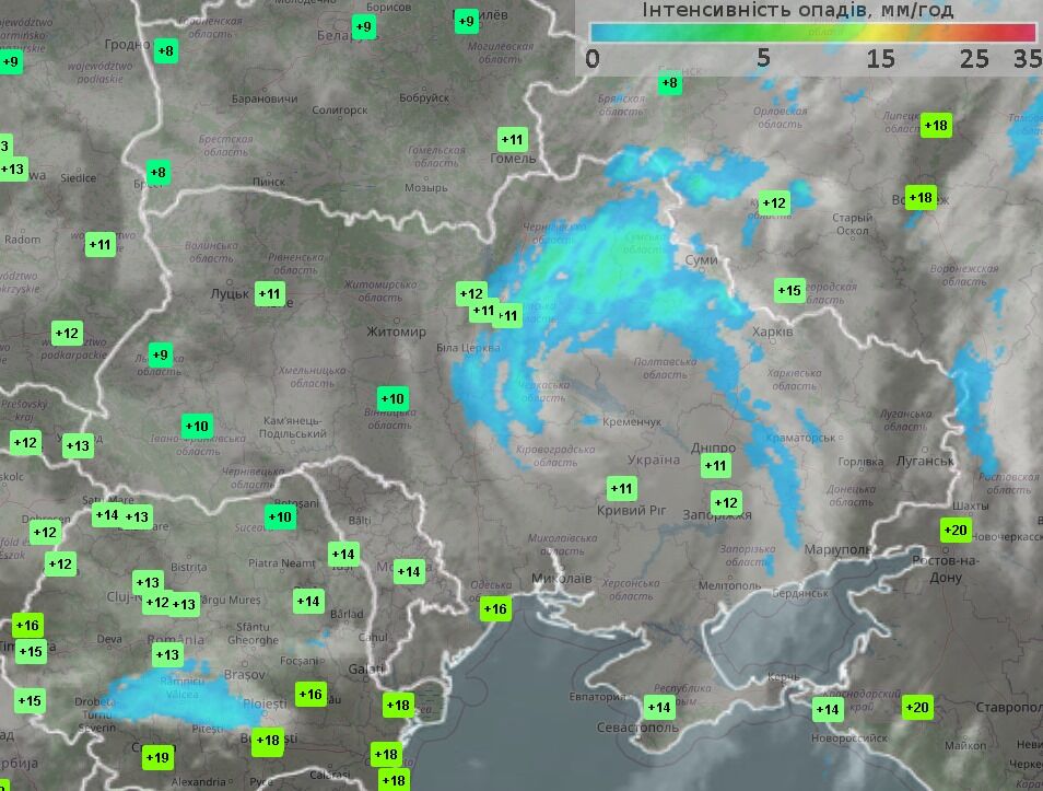 Дощі в Україні