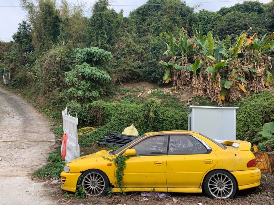 Заброшенная Subaru Impreza WRX