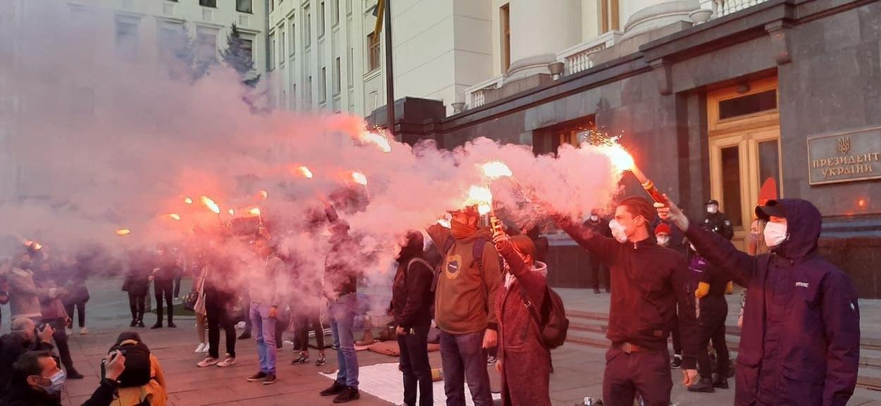 Мітинг під ОПУ