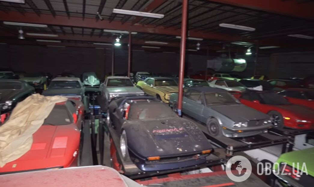 В гараже нашли огромную коллекцию авто спустя 30 лет