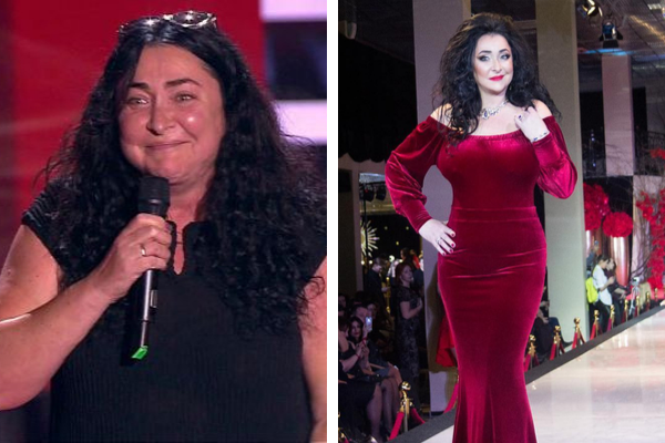 Лоліта Мілявська до і після схуднення