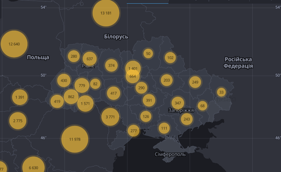 Коронавирус в Украине перешагнул отметку в 10 тысяч больных: статистика Минздрава на 30 апреля