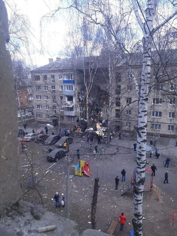 Взрыв в жилом доме в Орехово-Зуево