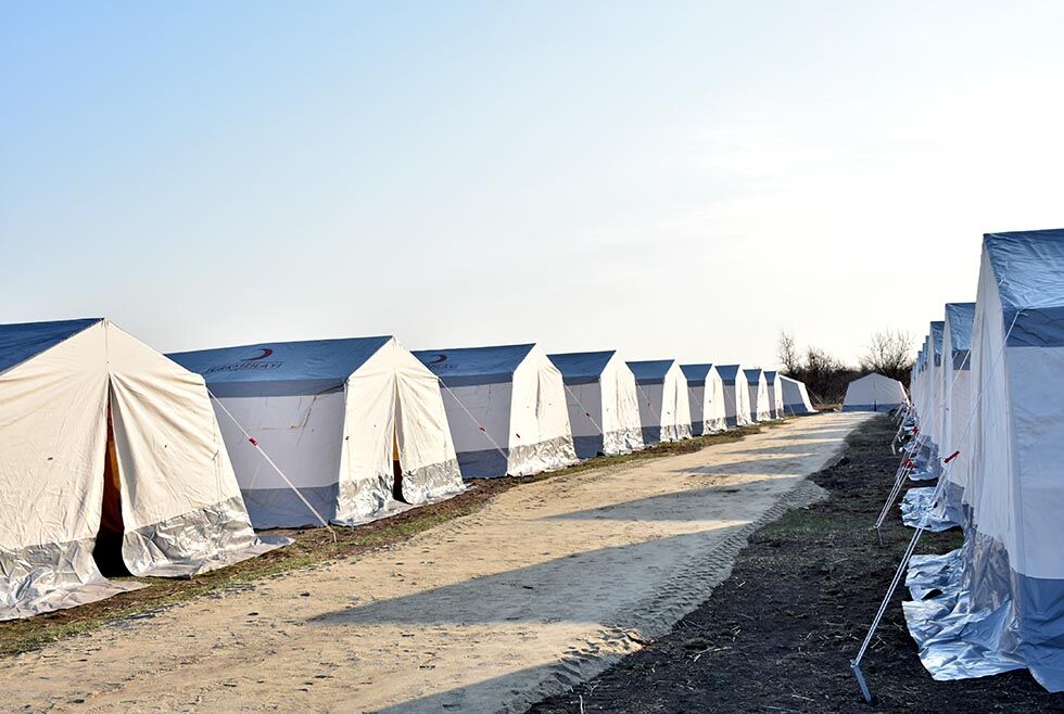 На Дніпропетровщині розгорнули обсерваційне наметове містечко. Відео