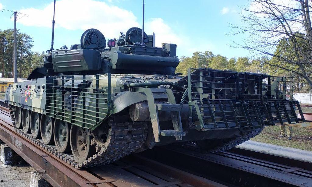 На Черниговщине проходят испытания модернизированный Т-72