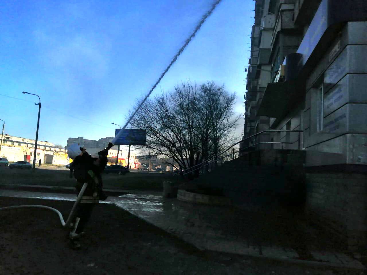 Пожежа в Павлограді