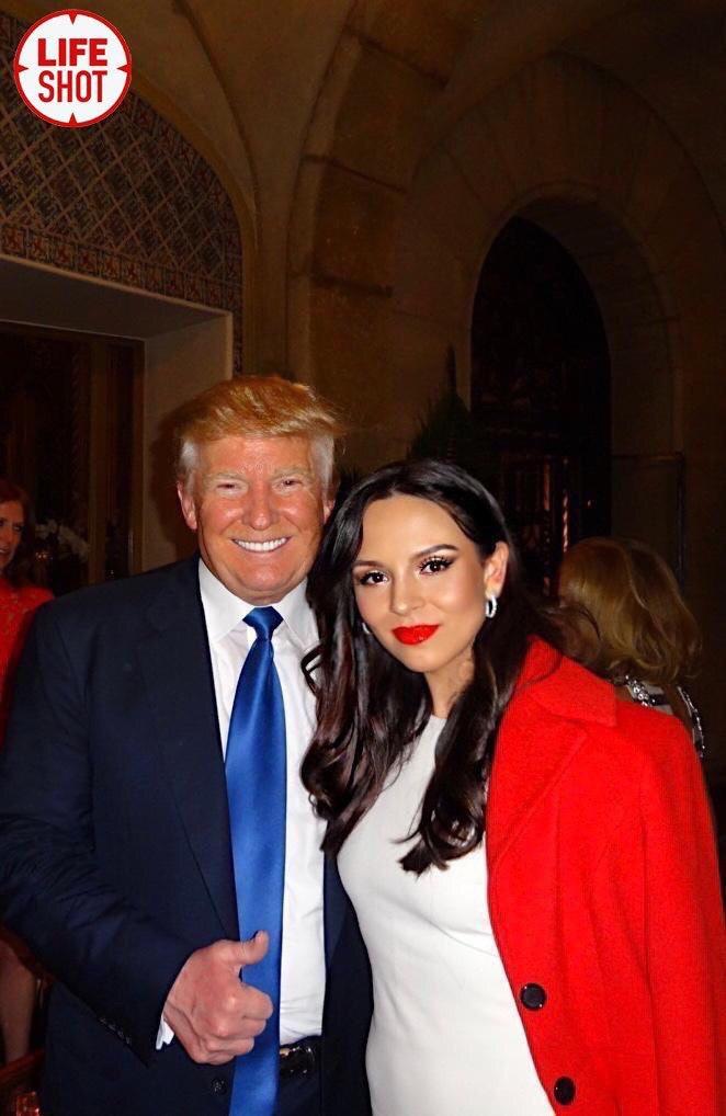 Дональд Трамп і Лола Астанова