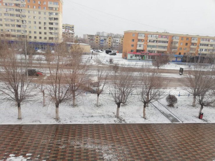 Казахстан накрыла мощная буря