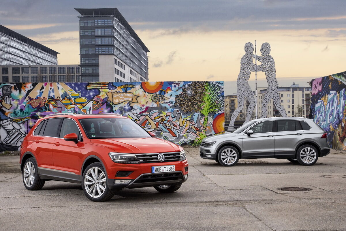 Нынешнее поколение Volkswagen Tiguan