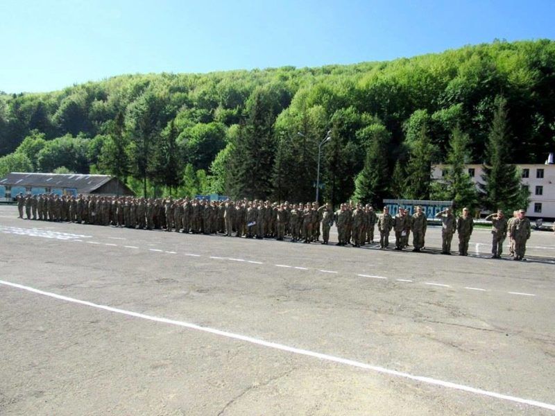 Військова частина в смт Делятин