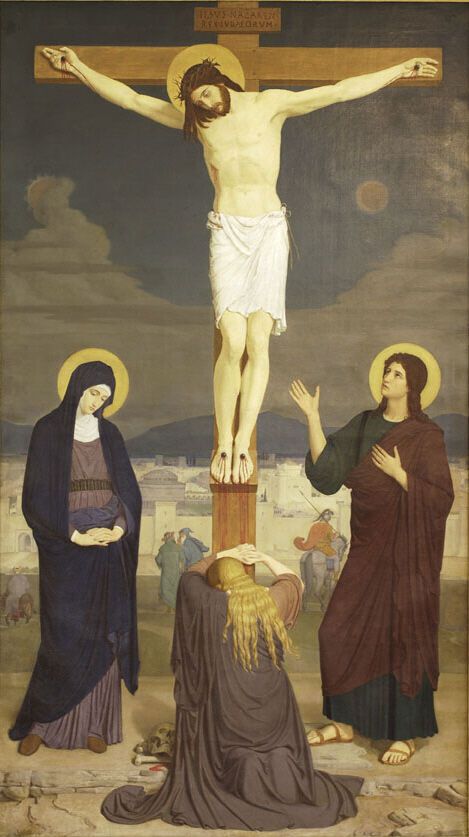 Страстная пятница: Распятый Иисус, Габриэль Вюгер, 1868