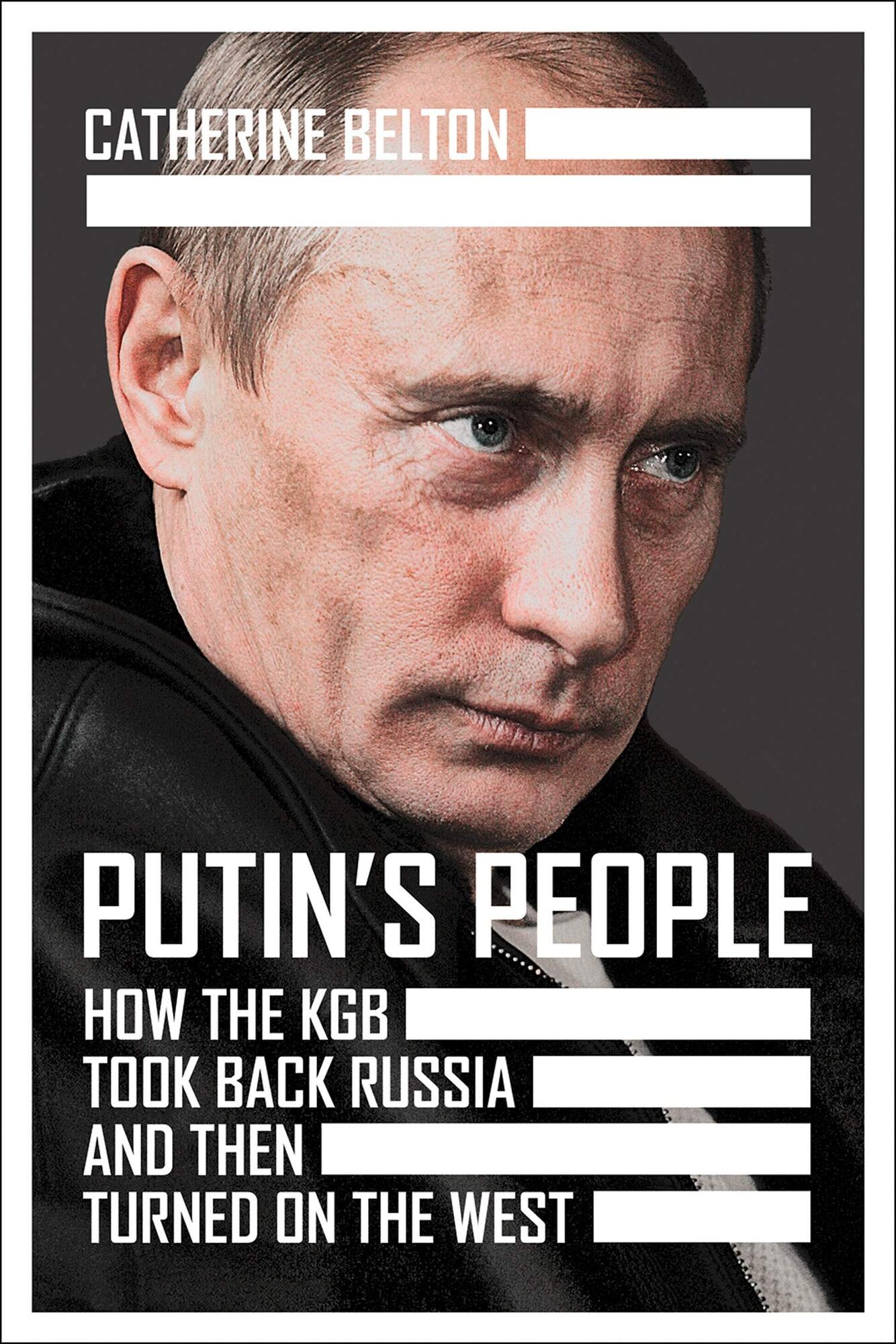 Обложка новой книги о Путине