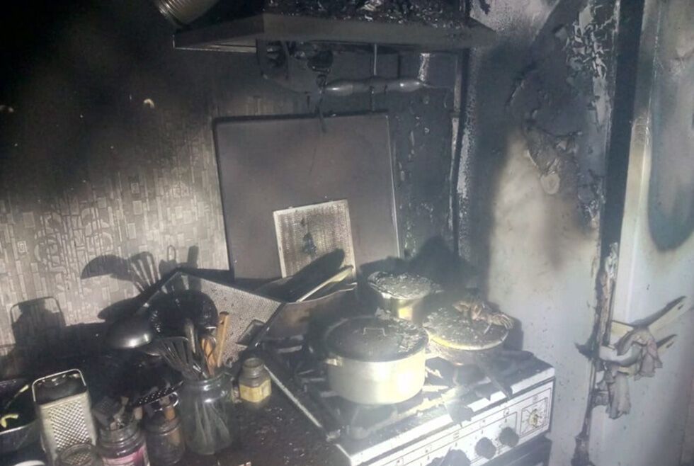 У Павлограді чоловік згорів у власній квартирі. Фото з місця НП