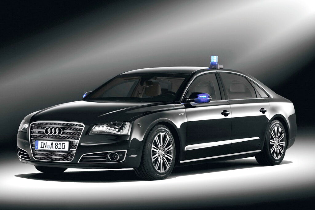Audi A8 L Security прошлого поколения