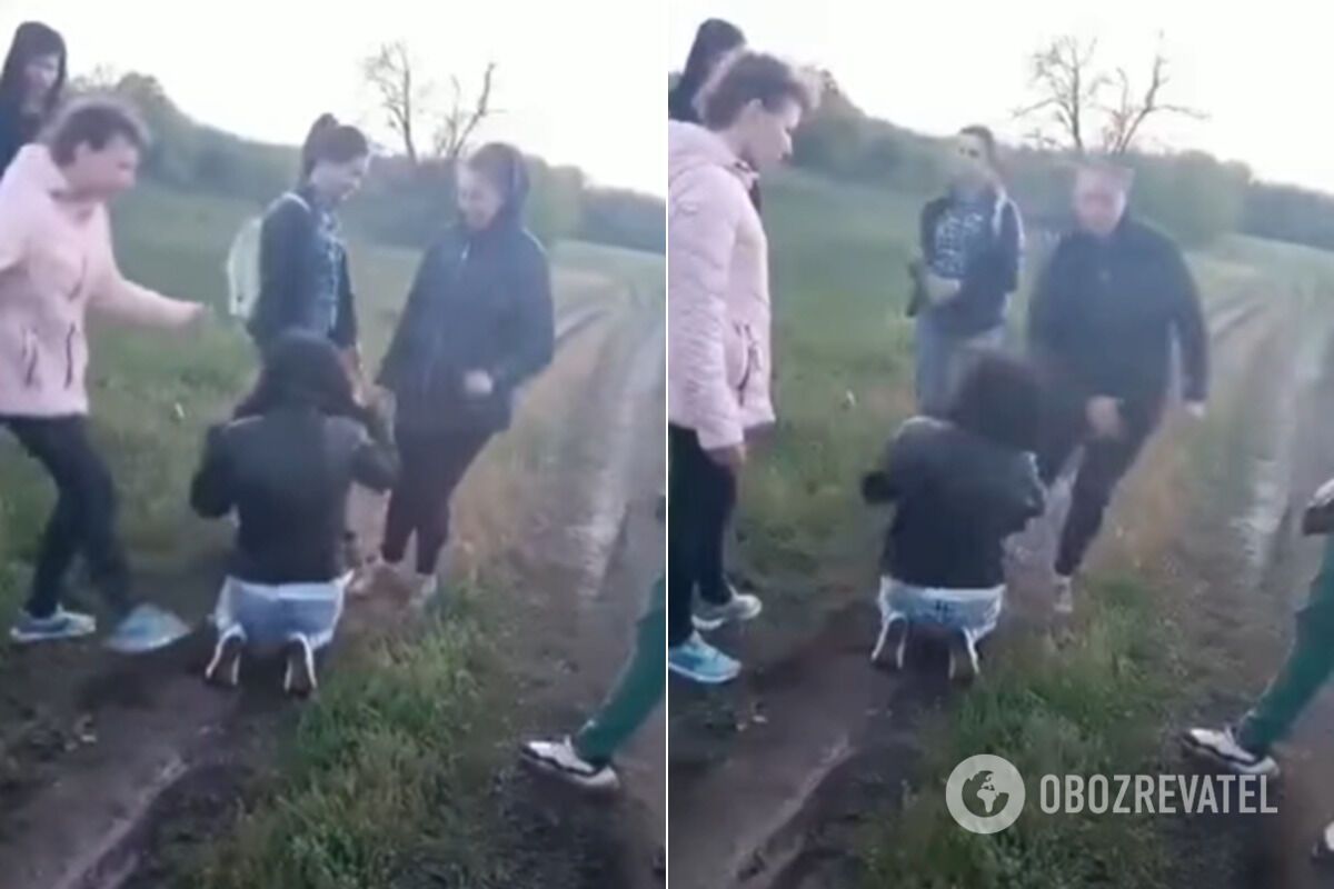 Под Харьковом подростки избили и унизили девушку с инвалидностью