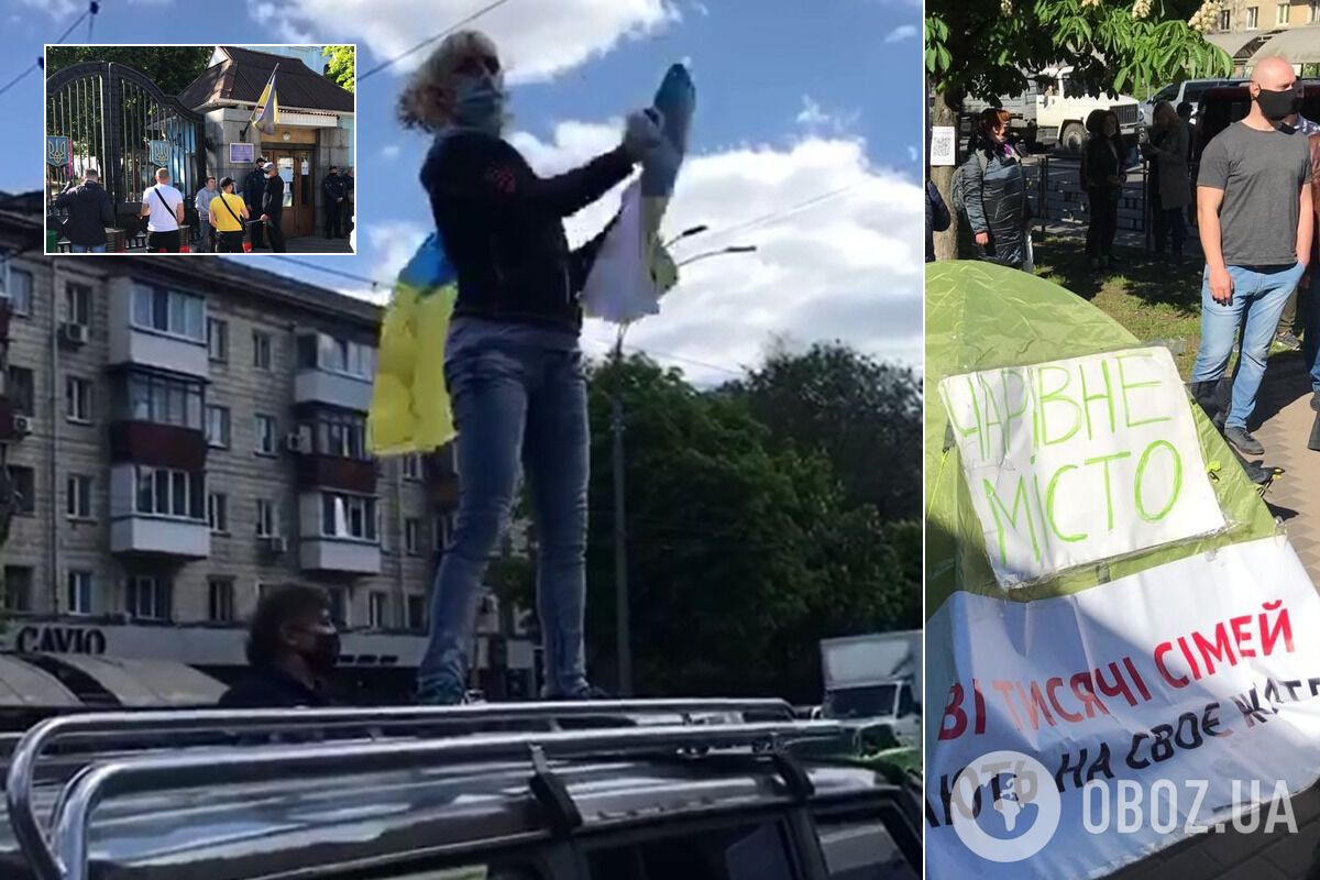 Протест у Києві – від Зеленського вимагають виконати дані обіцянки
