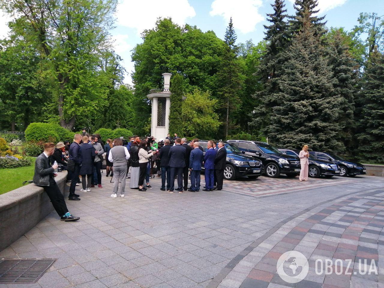 Перед приїздом Зеленського до Ради