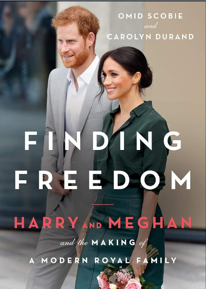 Обладинака книги "У пошуках свободи: Гаррі, Меган і створення сучасної королівської сім'ї"
