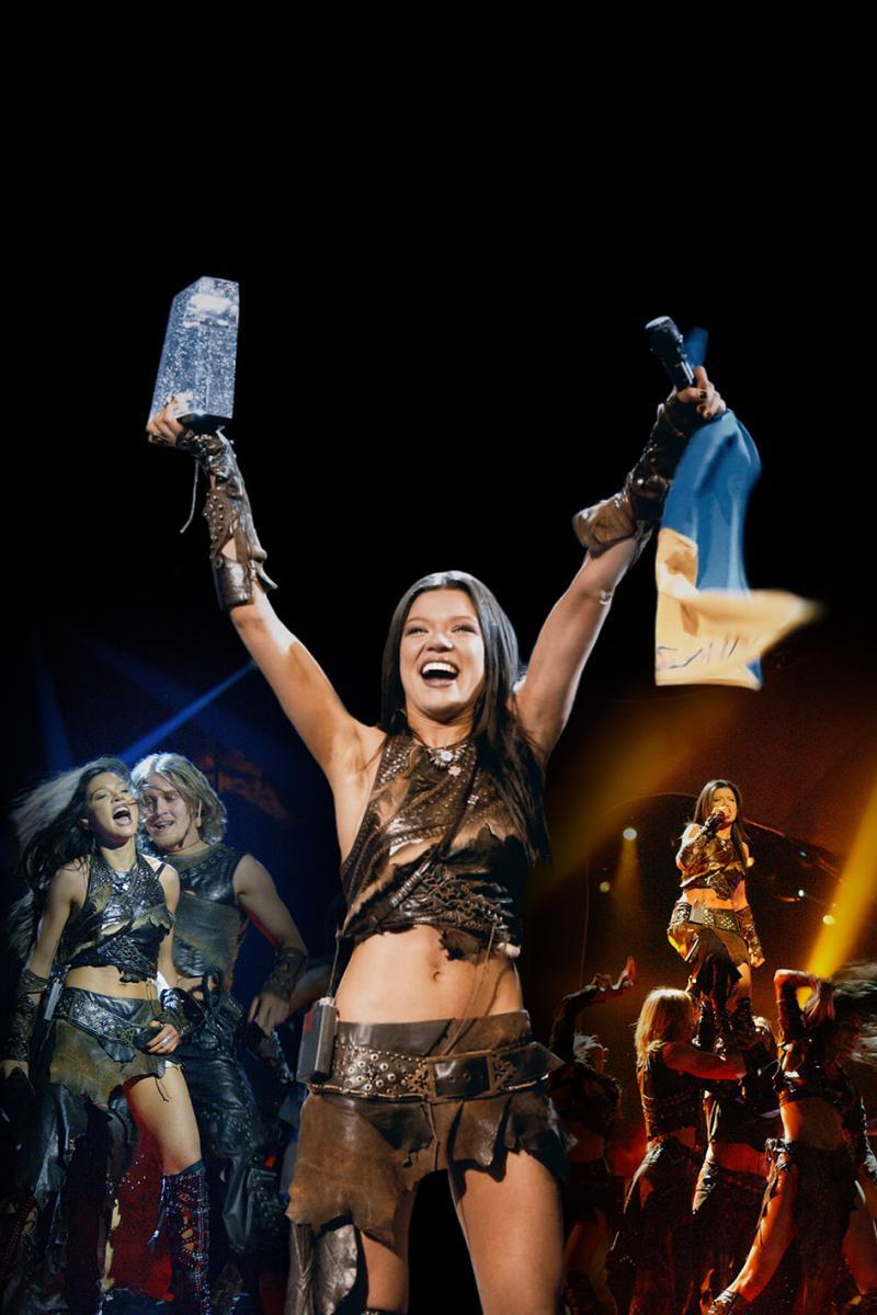 Руслана, победившая на Евровидении 2004