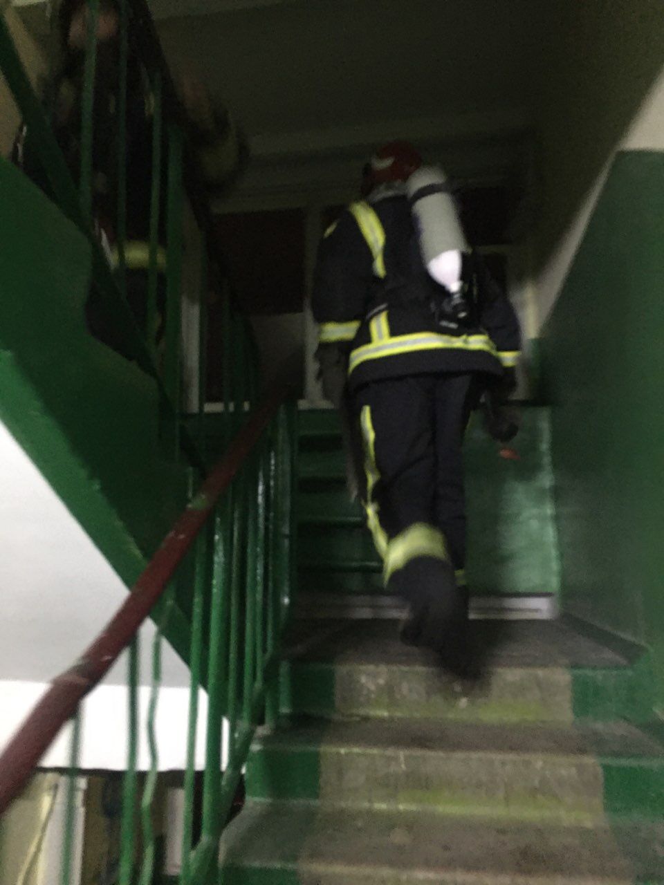 В Киеве произошел пожар в жилом доме