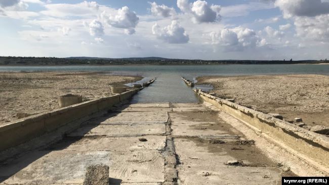 Водозаборный канал из Белогорского водохранилища в Тайганское