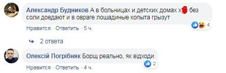 Реакція користувачів на їжу для ув'язнених